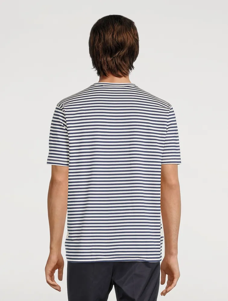 Cotton Striped T-Shirt