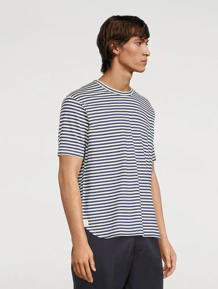 Cotton Striped T-Shirt