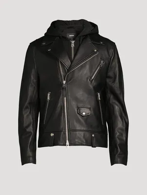 Magnus 2-in-1 Leather Biker Jacket