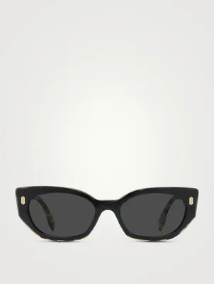 Fendi Bold Rectangular Sunglasses