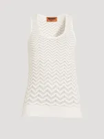 Sleeveless Knit Top