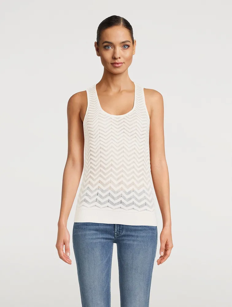 Sleeveless Knit Top