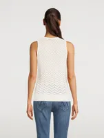 Sleeveless Knit Top