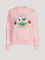 Cotton Embroidered Sweatshirt