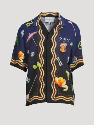 Casa Club Silk Cuban Shirt