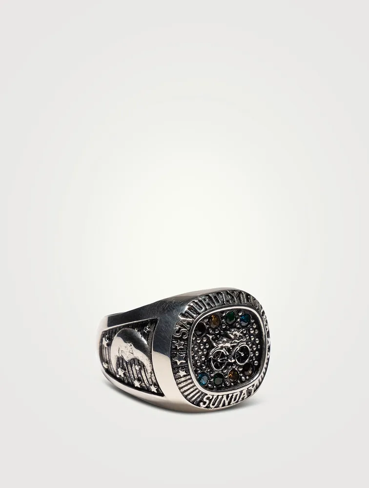 Sterling Silver Weekend Champion Ring