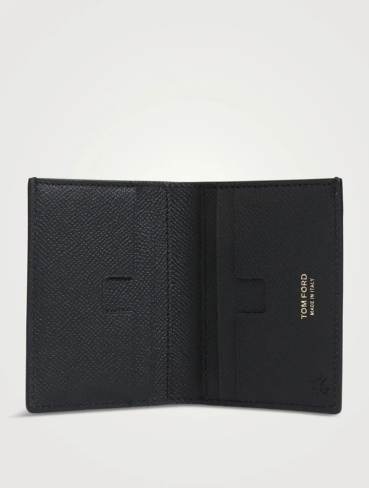 Leather Folding Card Holder