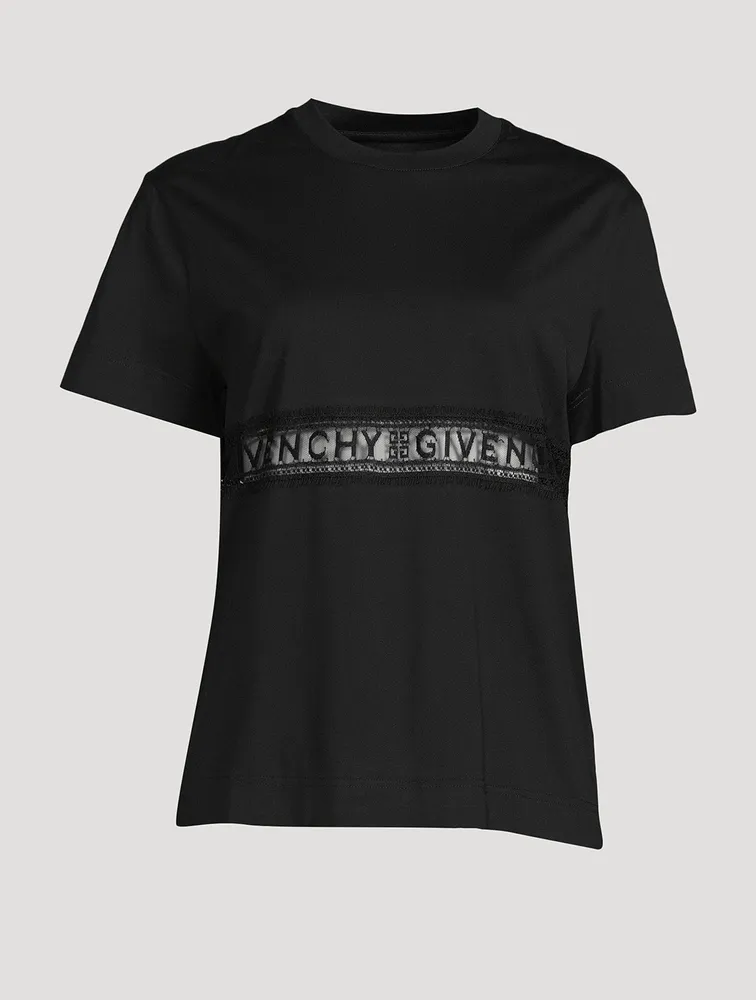 Lace Webbing T-Shirt