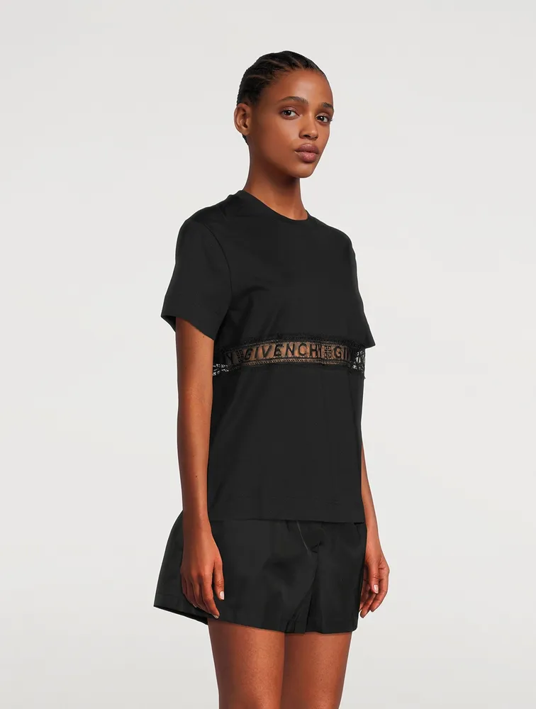 Lace Webbing T-Shirt