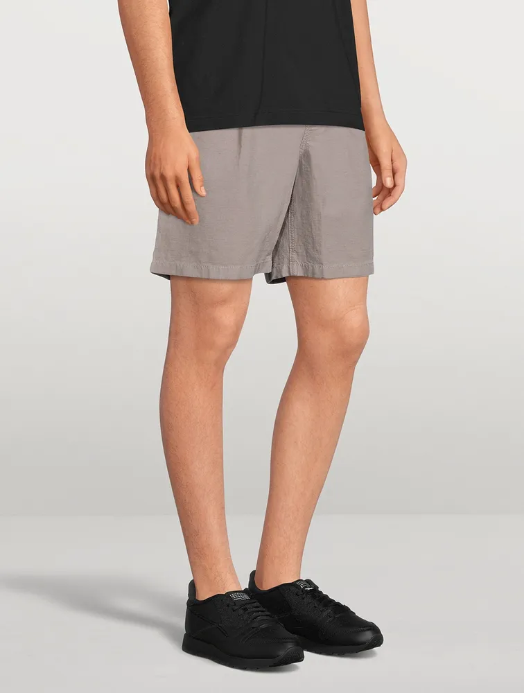 Christopher Cotton Linen Shorts