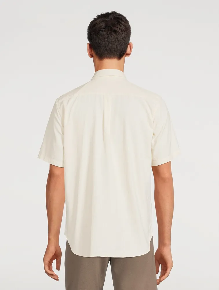 Osvald Texture Short-Sleeve Shirt