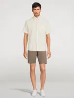 Osvald Texture Short-Sleeve Shirt