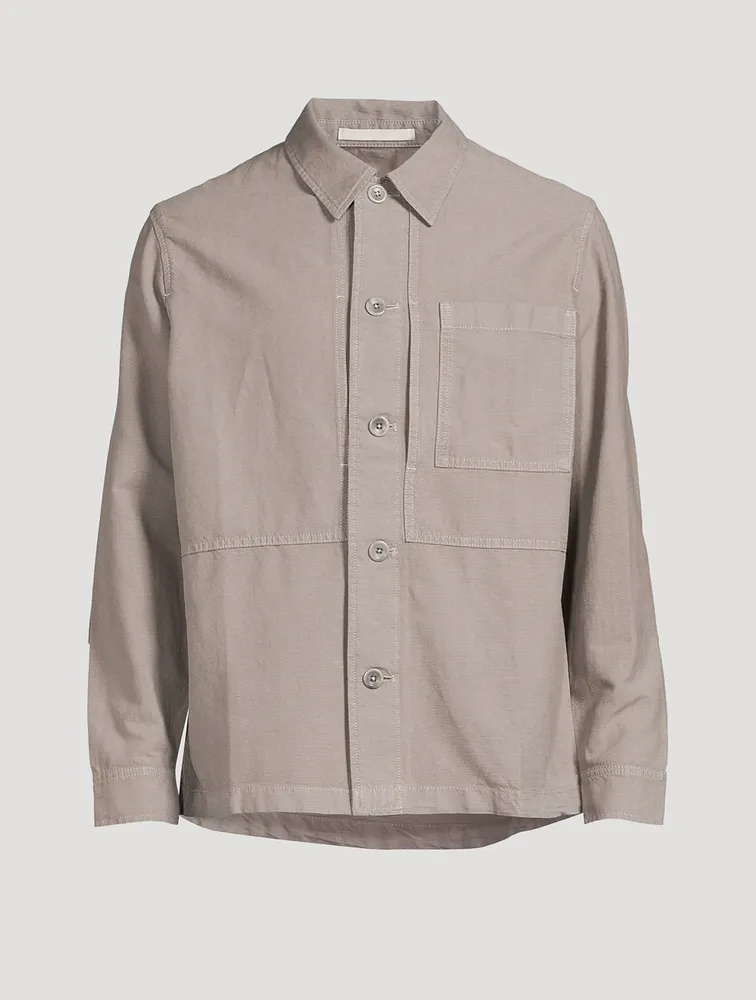 Kyle Cotton Linen Overshirt