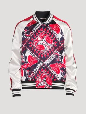 Bomber Jacket Archive Manifesto Bandana Print