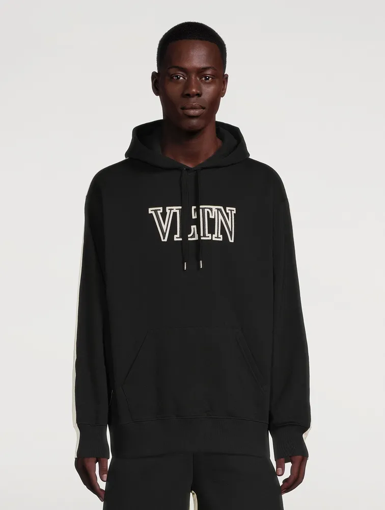 Valentino Vltn Two Tone Hoodie, Designer code: 1V3MF23C8Q3, Luxury  Fashion Eshop