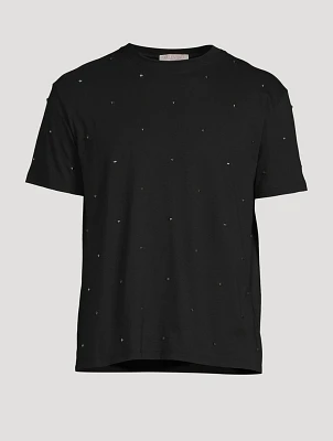Rockstud Spike Cotton T-Shirt