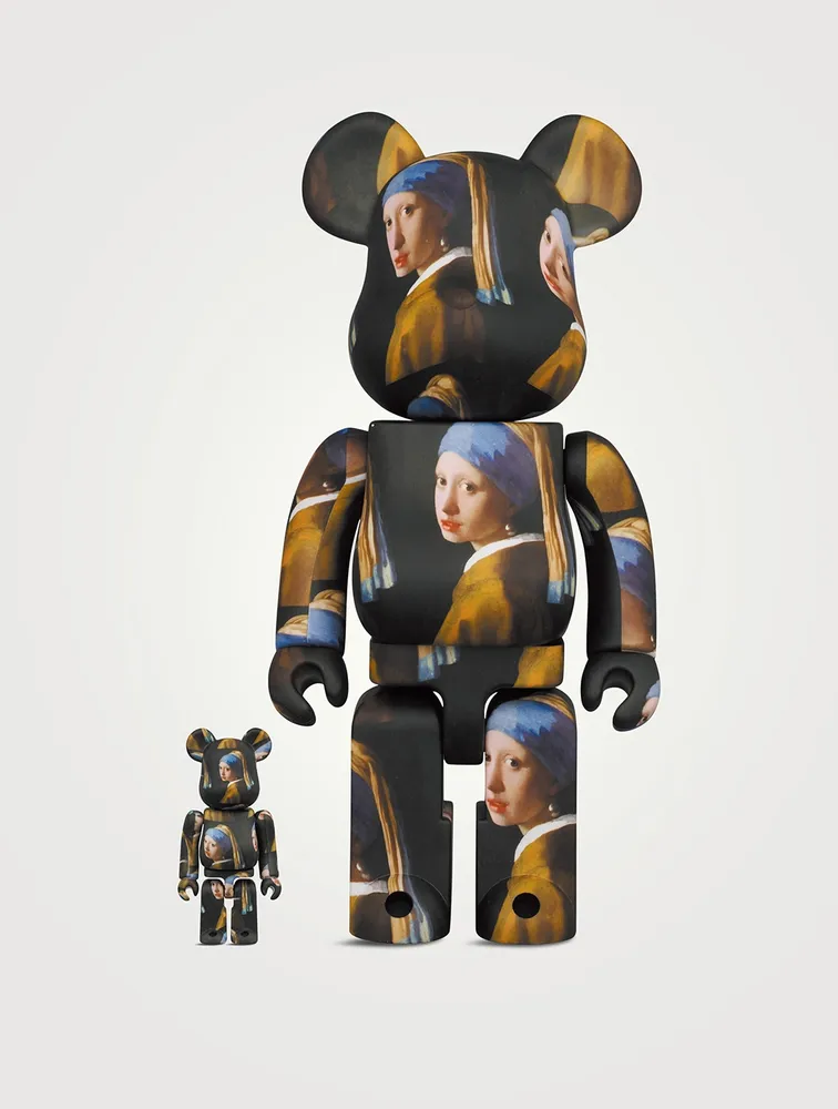 Johannes Vermeer Girl With A Pearl Earring 100 & 400% Be@rbrick Set