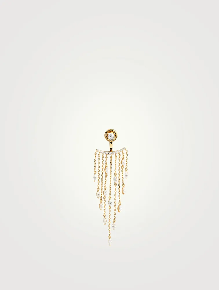 A-Lister 18K Gold Vermeil Ear Jacket