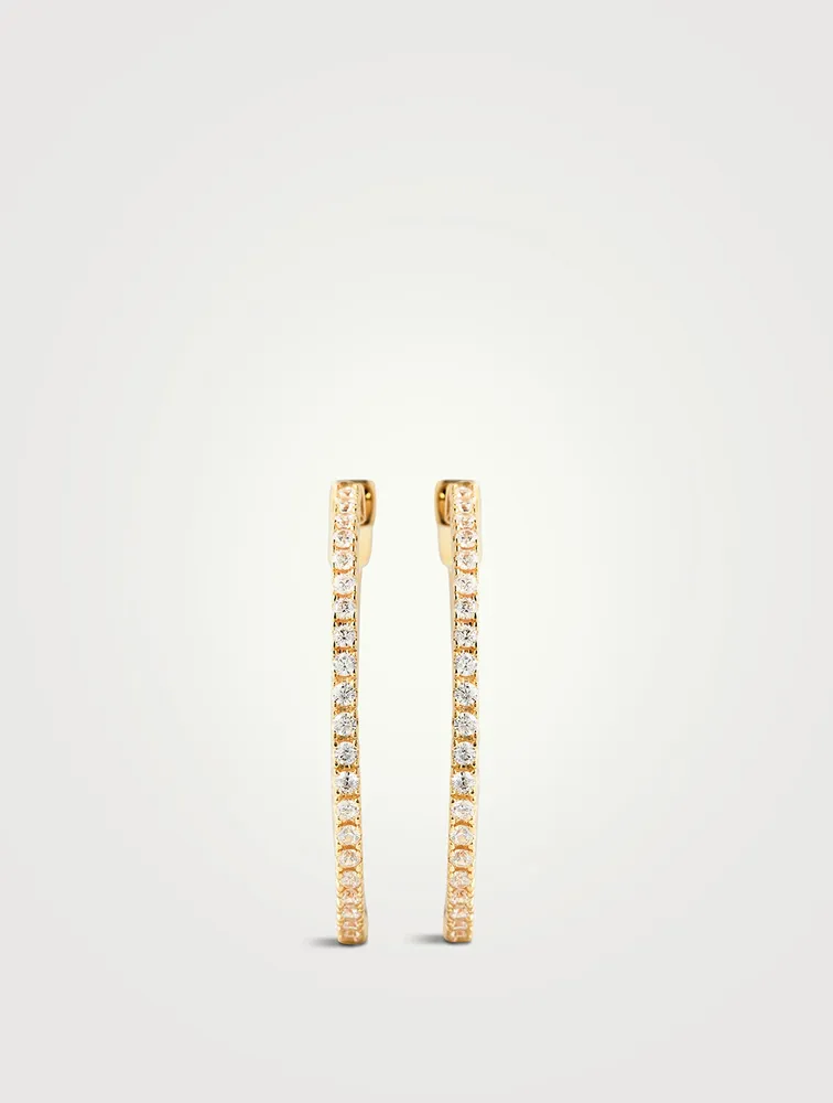 Medium Amaia 18K Gold Vermeil Hoop Earrings