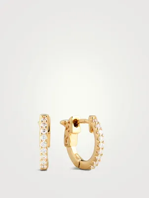 Baby 18K Gold Vermeil Hoop Earrings