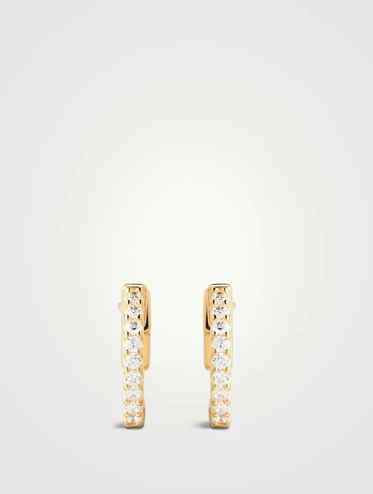 Baby 18K Gold Vermeil Hoop Earrings