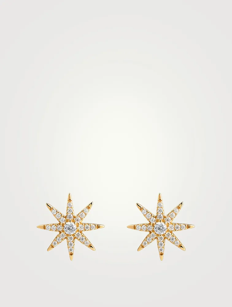 Vega 18K Gold Vermeil Stud Earrings