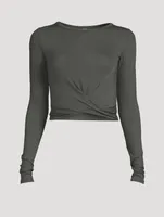 Cover Wrap Long-Sleeve T-Shirt