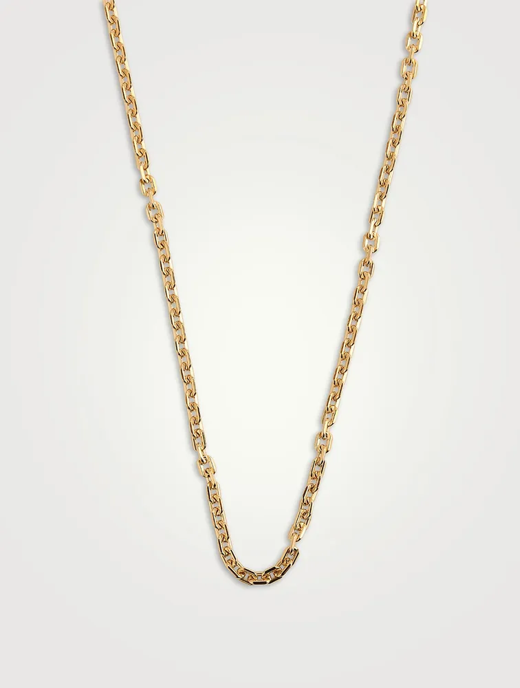 Slim Anker Gold-Plated Sterling Silver Chain Bracelet