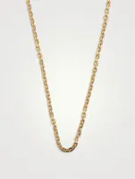 Slim Anker Gold-Plated Sterling Silver Chain Bracelet