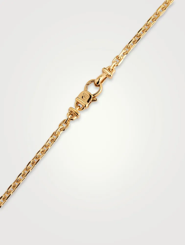 Anker Gold-Plated Sterling Silver Chain Necklace