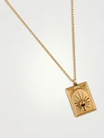 Tarot Temperance Gold-Plated Sterling Silver Pendant Necklace