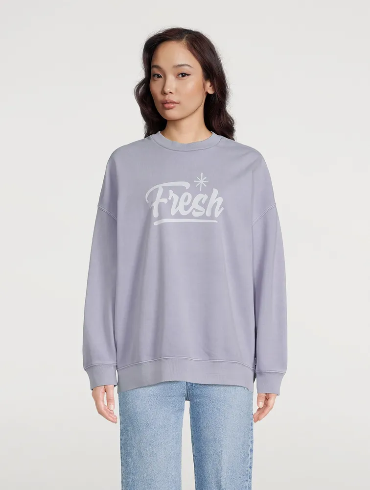 Graphic Oron Crewneck Sweatshirt