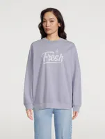 Graphic Oron Crewneck Sweatshirt