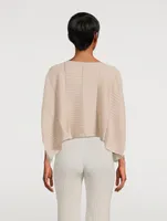 Column Knit Top