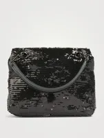 XS Brioche Party Sequin Crossbody Bag