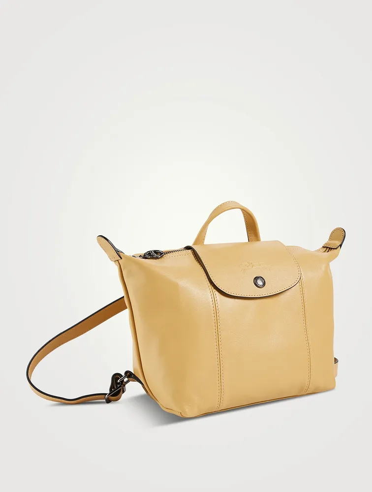 Le Pliage Cuir Backpack