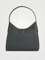 Medium Roseau Leather Shoulder Bag