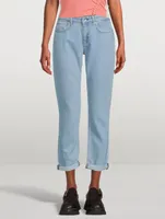 Dre Low-Rise Slim Boyfriend Jeans