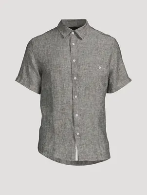 Gus Linen Short-Sleeve Shirt