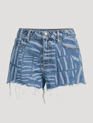 Bite Denim Shorts AWNY Print