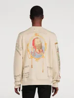Zig-Zag Sketch Sweatshirt