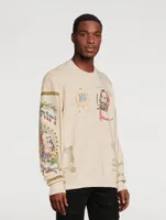 Zig-Zag Sketch Sweatshirt