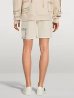 Zig Zag Sketch Sweat Shorts