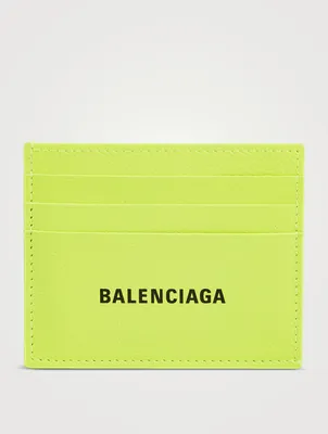 Leather Card Holder With Logo