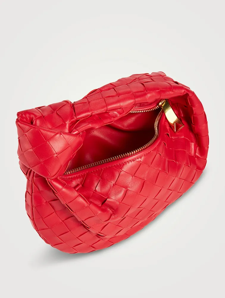 Bottega Veneta Large Bv Jodie Shoulder Bag in Red