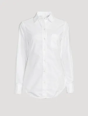 Oxford Shirt With Back Stripe