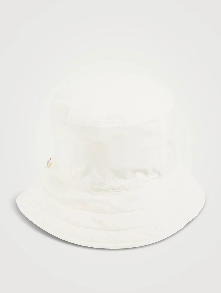 Reversible Bucket Hat Lemon Print