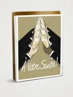 French Black Tie Toast Congratulations Boxed Notecard Set