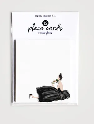 Free Toes Toast Place Card Set