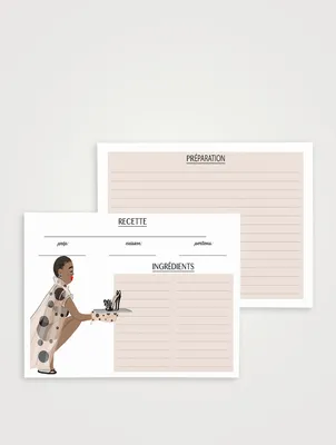 French Hot Heels Boxed Recipe Card Set